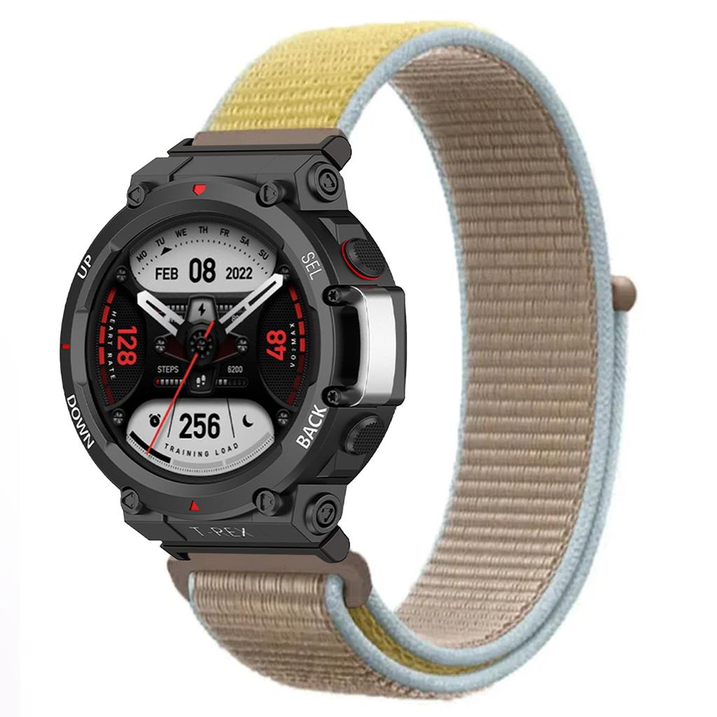 Нейлоновый ремешок-петля для умных часов Huami Amazfit T-REX 3/2, женский/мужской браслет для Amazfit T-Rex/T-Rex Pro, ремешок на запястье Correa