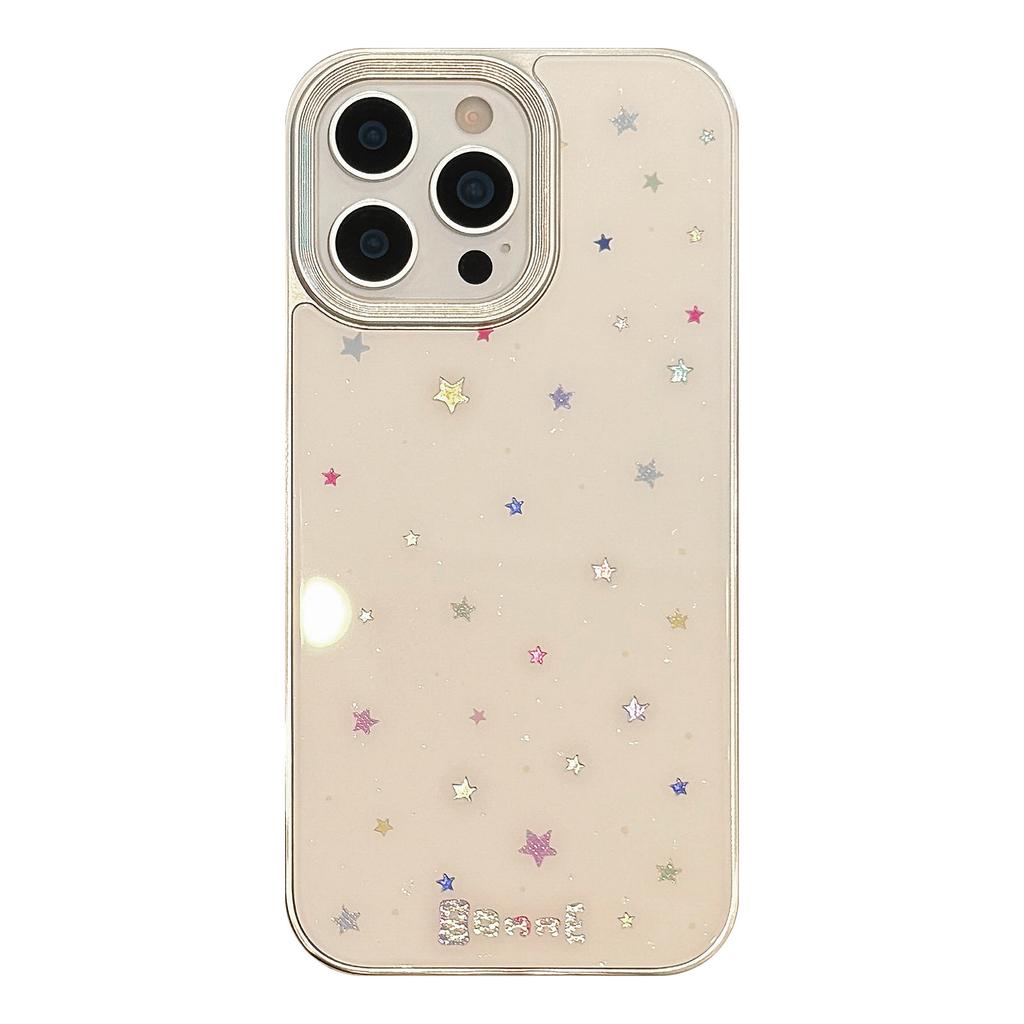 Gilded Ins Korean Star Apple 15 Mobile Phone Case 16pro Max Suitable for IPhone 13 Anti Fall 14 Niche 11