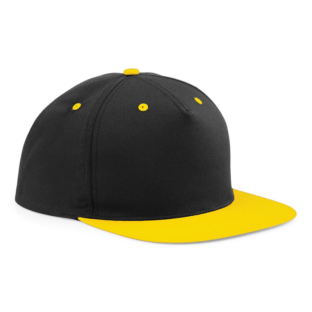 Beechfield Контрастная кепка Snapback с 5 панелями унисекс