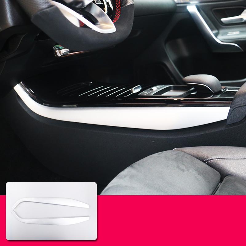 Для Mercedes Benz A CLA Class W177 C118 A180 A200 A220 защитная накладка консоли, пластиковые наклейки, аксессуары для автомобиля
