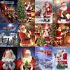 5D DIY Diamond Painting Cross Stitch Christmas Tree Santa Snowman Diamond Embroidery Mosaic Wall Art Home Decoration