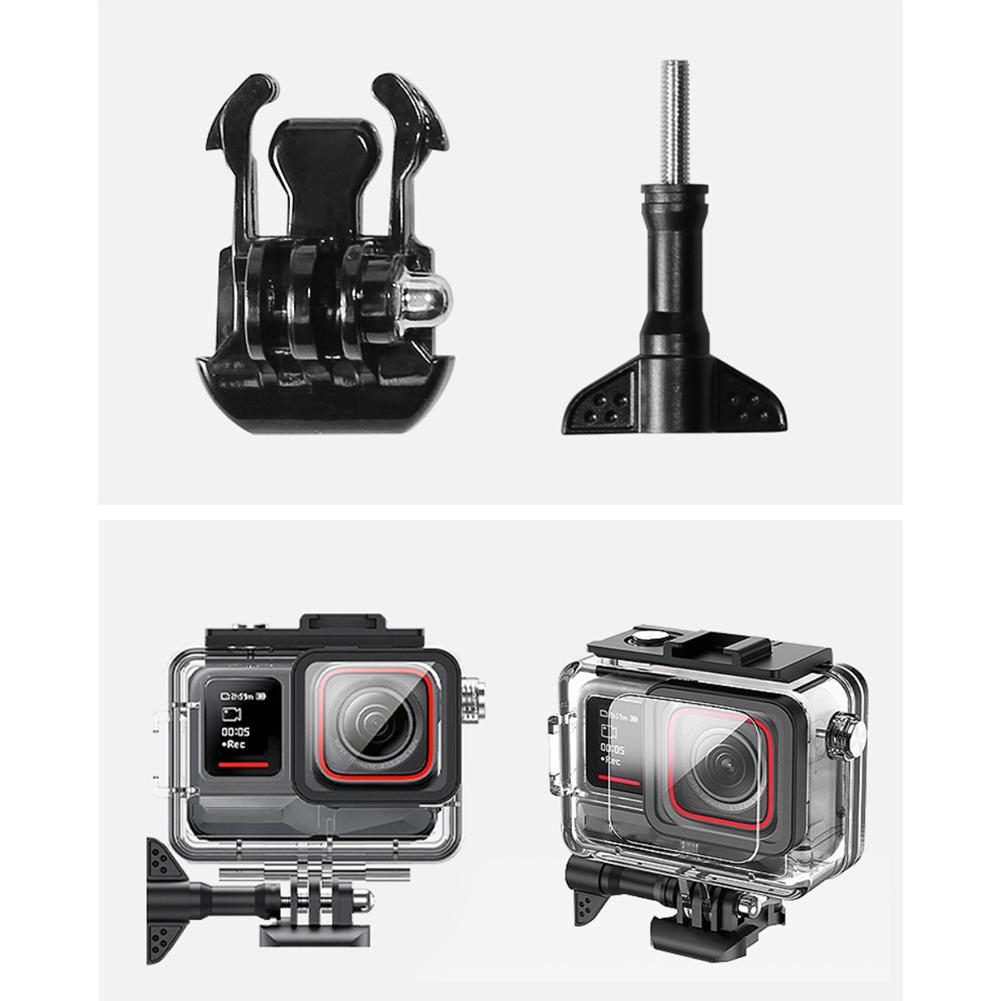 Waterproof Housing Case For Insta360 Ace Pro 2 Underwater Diving Camera Clear Accessories Case R4D8