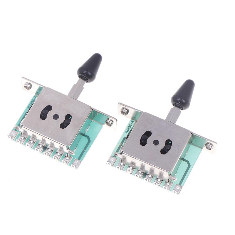 1 шт. 3-позиционный 5-позиционный 8-клавишный переключатель звукоснимателей для электрогитары с черным наконечником для St Sq электрогитары Stamper