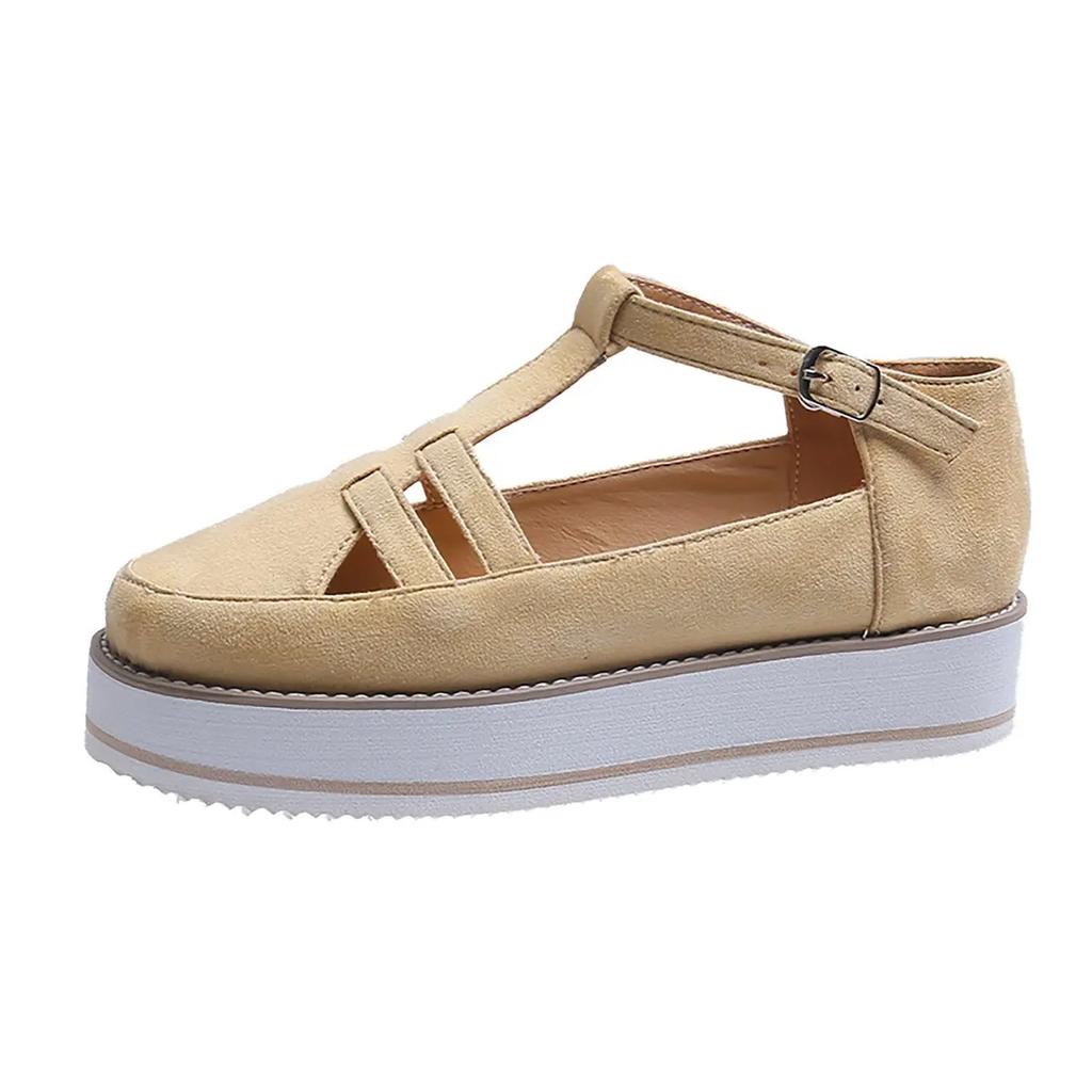 Лето 2024 года, новые дышащие сетчатые повседневные спортивные туфли на танкетке, размер плюс 42, нескользящие женские туфли из вулканизированной ткани, женские кроссовки на платформе