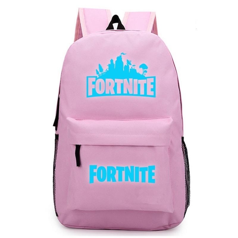 Школьная сумка Fortnite Battle Royale Наплечный Светящийся Рюкзак для Мальчика Модный Крутой И
