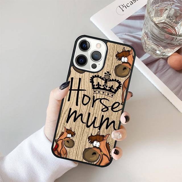 Лошади Бегущие Чехол для Телефона Cover Для iPhone 17 Air 15 16e 14 13 11 12 Pro Max Max Plus Задняя Панель Coque