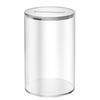 Acrylic Transparent Coin Bank For Home Decoration Shatterproof Money Saving Box With Removable Base