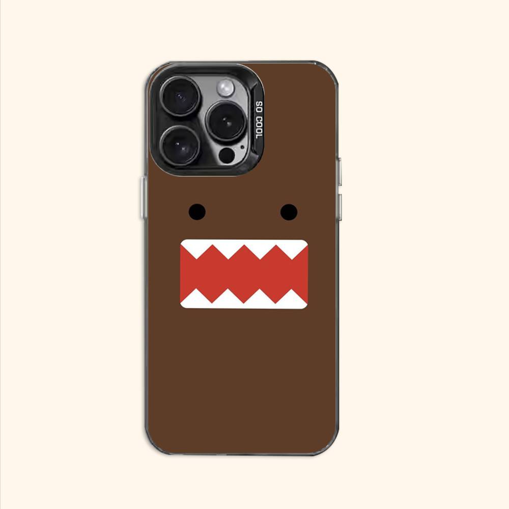 Cute D-Domo K-Kun Case for iPhone 11 12 13 14 15 16 17 Pro Max XS X XR Cover