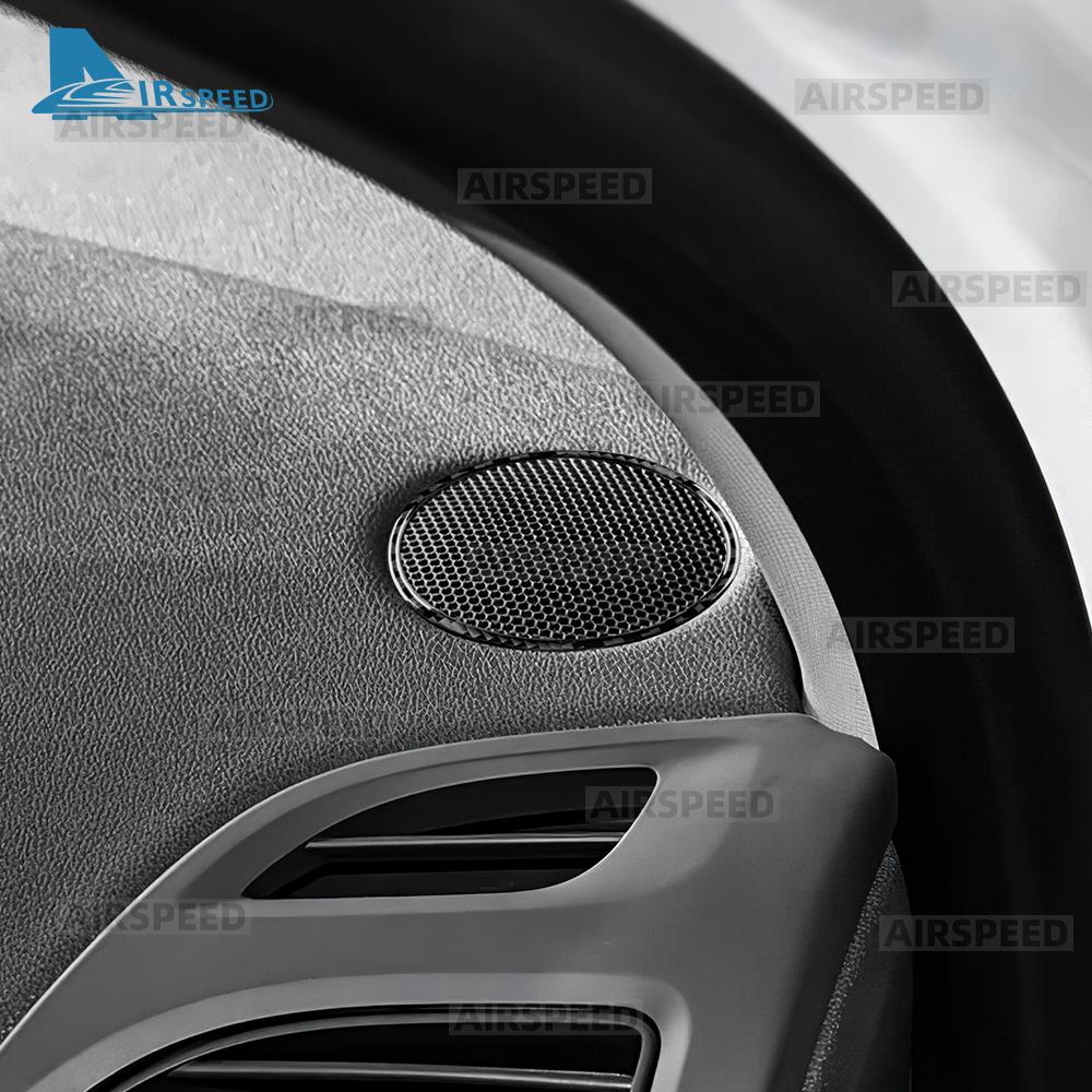 BHB1 Real Soft Carbon Fiber Sticker For Renault Fluence Megane 3 RS 2009 2010 2011 2012 2013 2014 2015 Car Instrument Audio Ring Trim