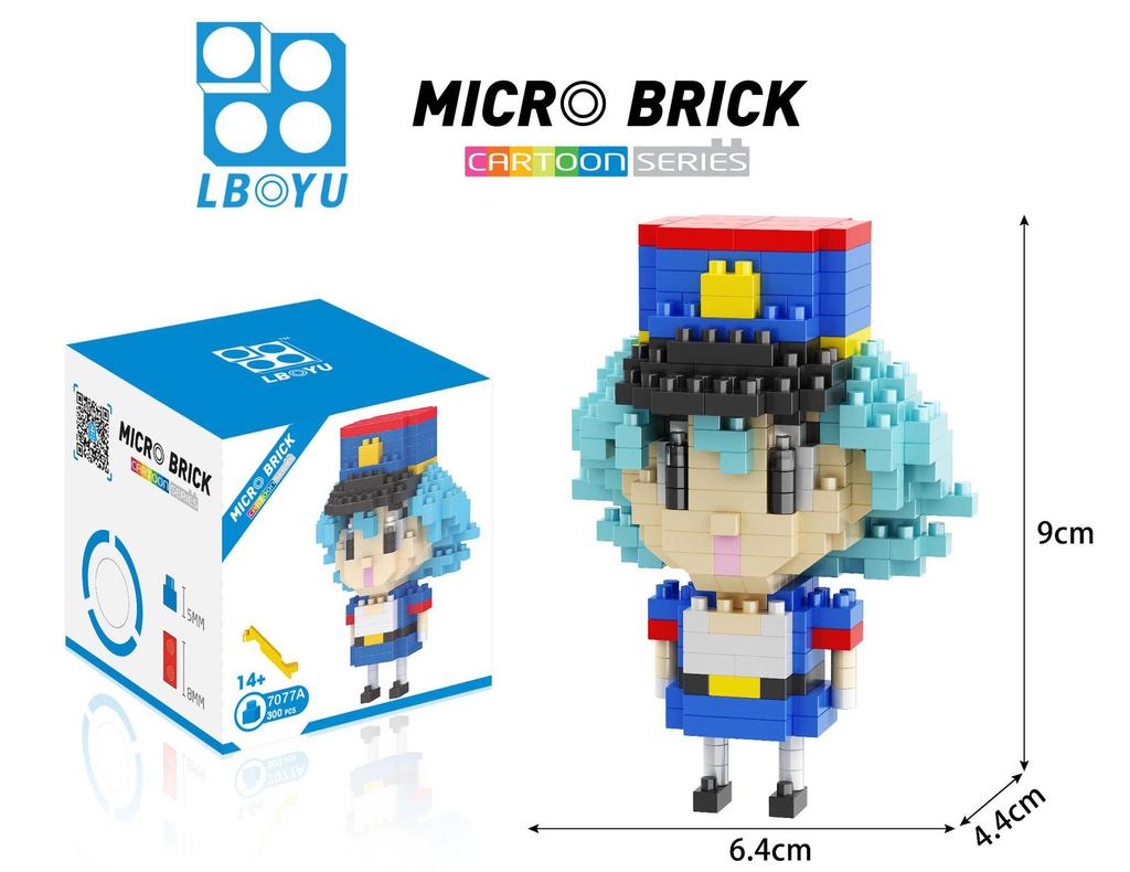 Pokemon Micro Building Blocks LBOYU Jigglypuff Gengar Mudkip Piplup Raichu Bulbasaur Pikachu Mini Brick Figures Toy  For Kids