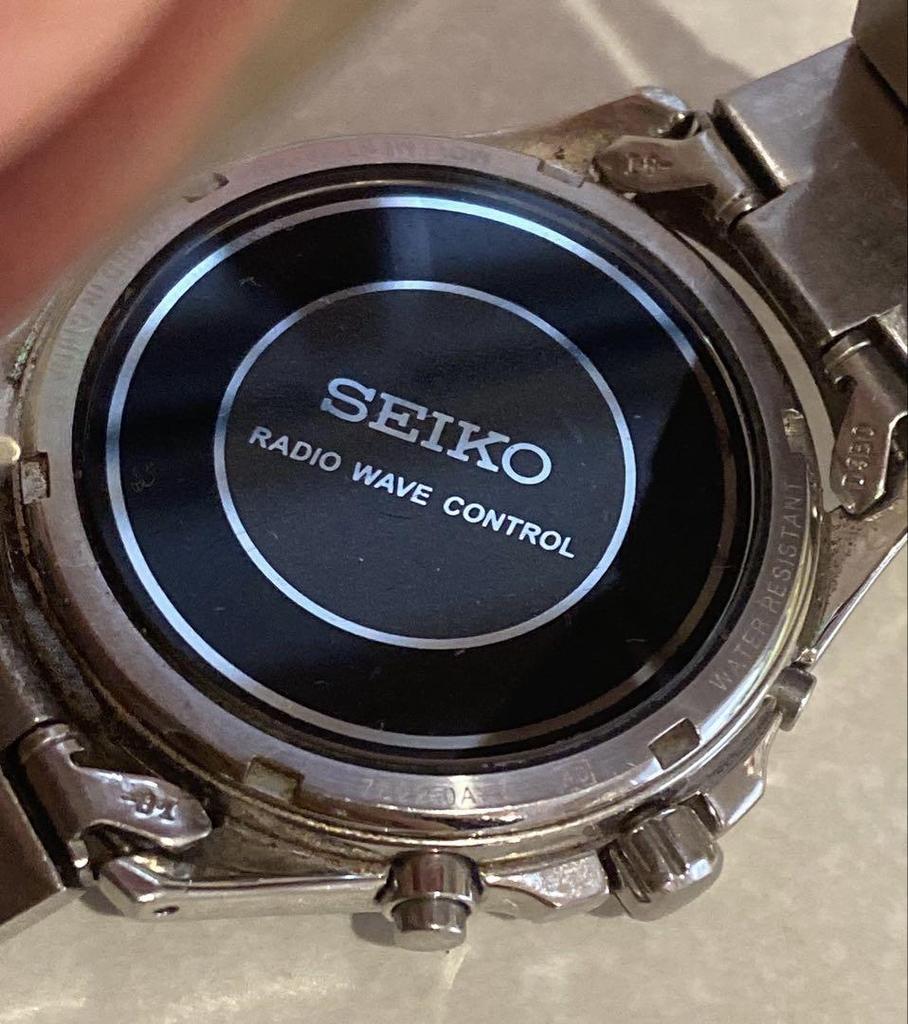 [USED] SEIKO RADIO WAVE CONTROL SOLAR