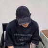 Японские новые стираные джинсовые бейсболки Мужские Женские Snapback Весна Осень Спортивные Однотонные Кепки Хип-хоп Кепка Кепка от солнца
