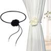Лента для подвязывания штор с цветами, регулируемая веревка, марлевая штора, складное хранение, веревка для завязывания и подвешивания
