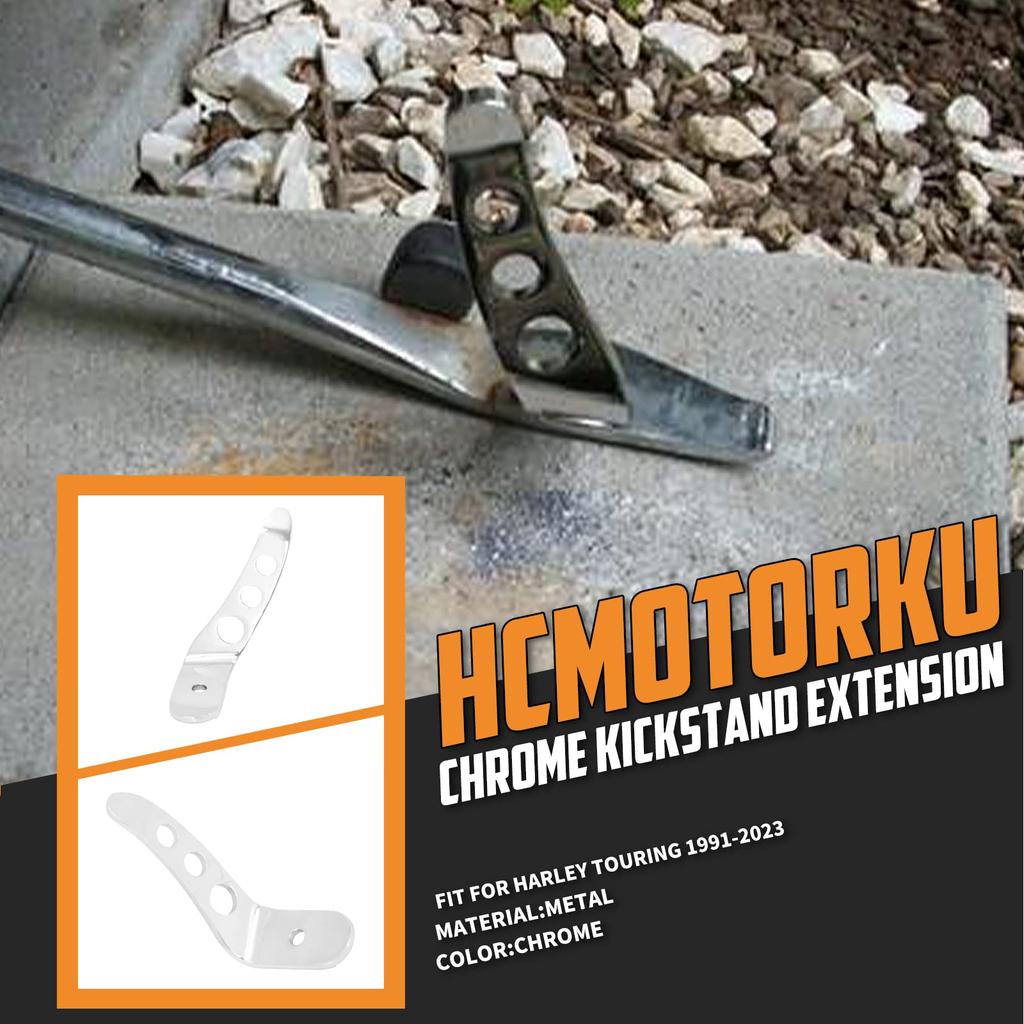 HCmotorku Расширитель боковой подножки мотоцикла Алюминиевая педаль-удлинитель