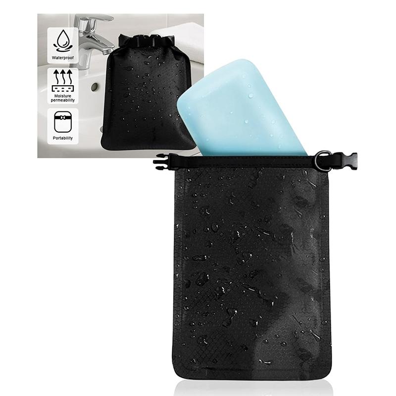 Leakproof Sealed Soap Bar Case 1 Set Multi-functional Waterproof Soap Holder for Home Bathroom Outdoor Trips