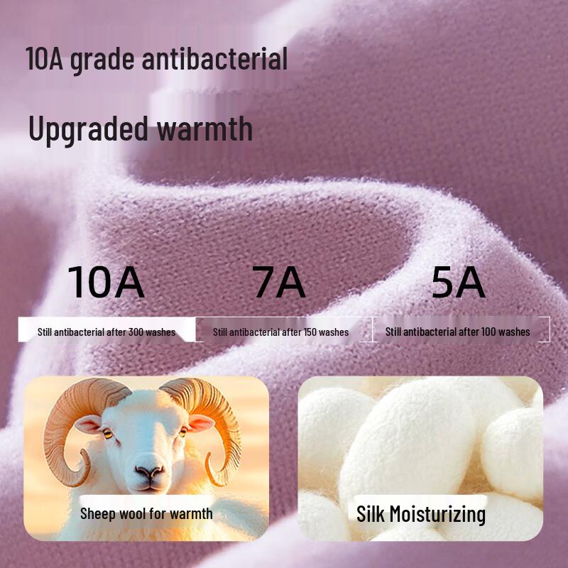 MIIOW Женский термотоп из кашемира и шелка со встроенными чашками