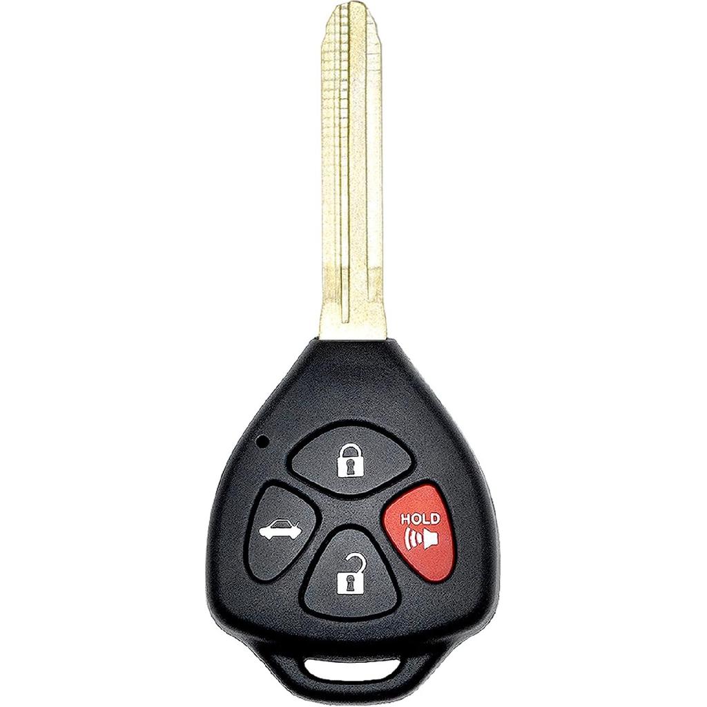 Key Fob Replacement for 2007-2011 Toyota Camry Car Keyless Entry Remote Control, HYQ12BBY, 4 Buttons