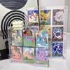 Siawadeky Card Display 4 Полностью карта 3 слоя Отдельный винт Акриловая карта износа царапин Совместимость с Торговым Аниме Персонаж Карты Чехол,