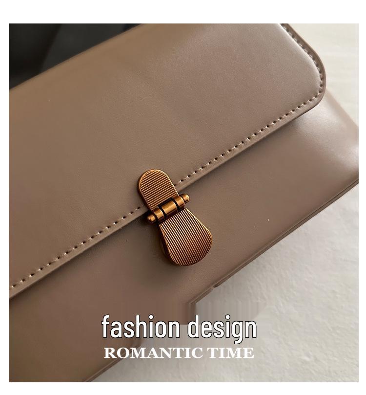 Ретро Нишевая Сумка-Багет - Весенняя Мода 2025: Трендовая корейская сумка под мышку, на одно плечо, ручная сумка для поездок на работу для женщин