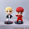 Набор из 7 фигурок BTS в стиле мультфильма, Милые фигурки Bangtan Boys, Коллекционные куклы K-pop для фанатов ARMY, Декор для стола