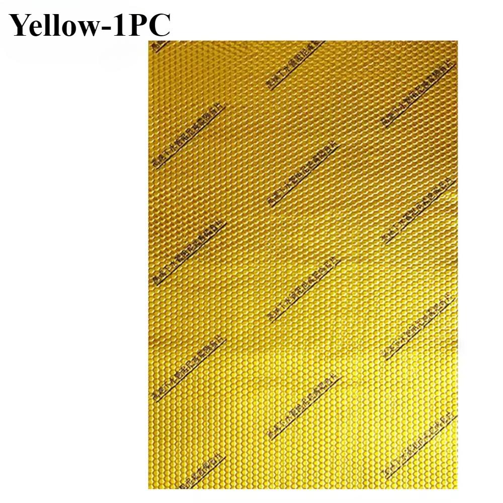 500*800mm 2mm Car Sound Mat Proofing Deadener Heat Noise Insulation Deadening Mat Hood Closed Cell Foam Accessories