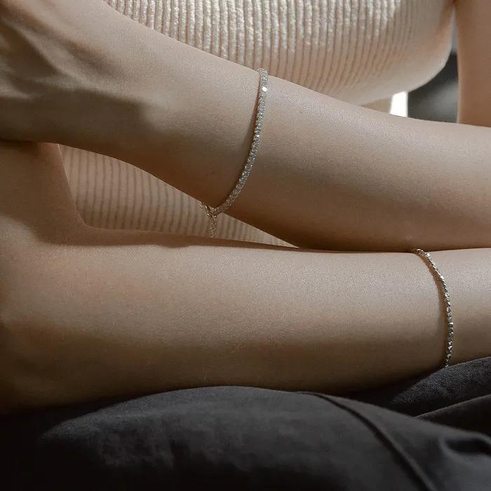 Серебро925 Кубическая Линия #SB263