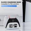 Для PS 5 Аксессуары Зарядная станция Защита от перезаряда Контроллер Часы База Светодиодный индикатор Подставка для зарядки Док-станция