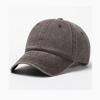 Бейсбольная кепка из промытого хлопка для мужчин и женщин, Snapback Hat, винтажные кепки в стиле хип-хоп, однотонная шляпа для папы, костяная кепка, уличная повседневная спортивная кепка