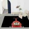 Cartoon R Robo Kabutack Floor Mat Eco Friendly Flannel Doormat Non Slip Odorless Soft Short Plush Indoor Floor Rug