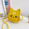 Shoulder Bag Cat Childrens Cartoon Animal Bag Zipper Design Made Of Material Pu