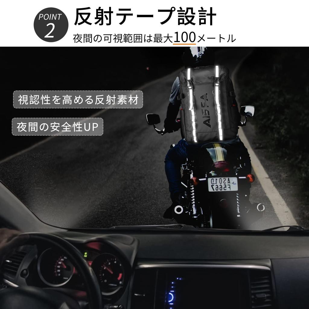 AISFA Square 30L Fits Business with USB Charging Perfect for Outdoor Emergency and Storage Men's Backpack, Waterproof, 15.6-inch PCs, Laptops, Port,