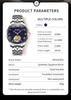 JINSHIDUN Real Tourbillon Men's Watches Limited-edition Automatic Mechanical Watch for Men Luxury Fashion Starry Sky Man Watch