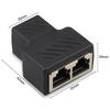 1 к 2 способам Сетевой кабель Ethernet RJ45 Разветвитель-коннектор Адаптеры
