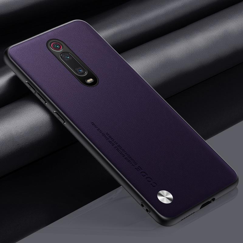 Luxury PU Leather Case For Xiaomi Mi 9T Pro Mi9T Matte Cover Silicone Shockproof Protection Phone Case For Redmi K20 Pro Coque