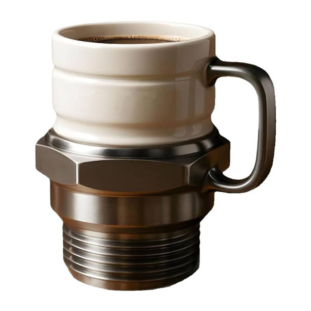 Industrial Coffee Cup Novelty Auto-Themed Drinkware Automotive Themed Coffee Mug Unique Gifts for Car Fans