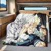 1 шт. Фланелевое одеяло с принтом Веджитто, Высокое качество, Для всех сезонов, Декор для дома, Тепло и уют, Идеально для рождественских подарков