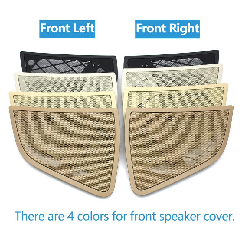 LHD RHD Interior Front Rear Left Right Door Horn Sound Audio Loud Speaker Cover For BMW 7 Series F01 F02 F04 730i 740i 750i