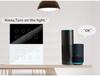 Zigbee 8-Way Smart Touch Panel Switch for Hotel Room Lights - Alexa Compatible Remote Wireless Control
