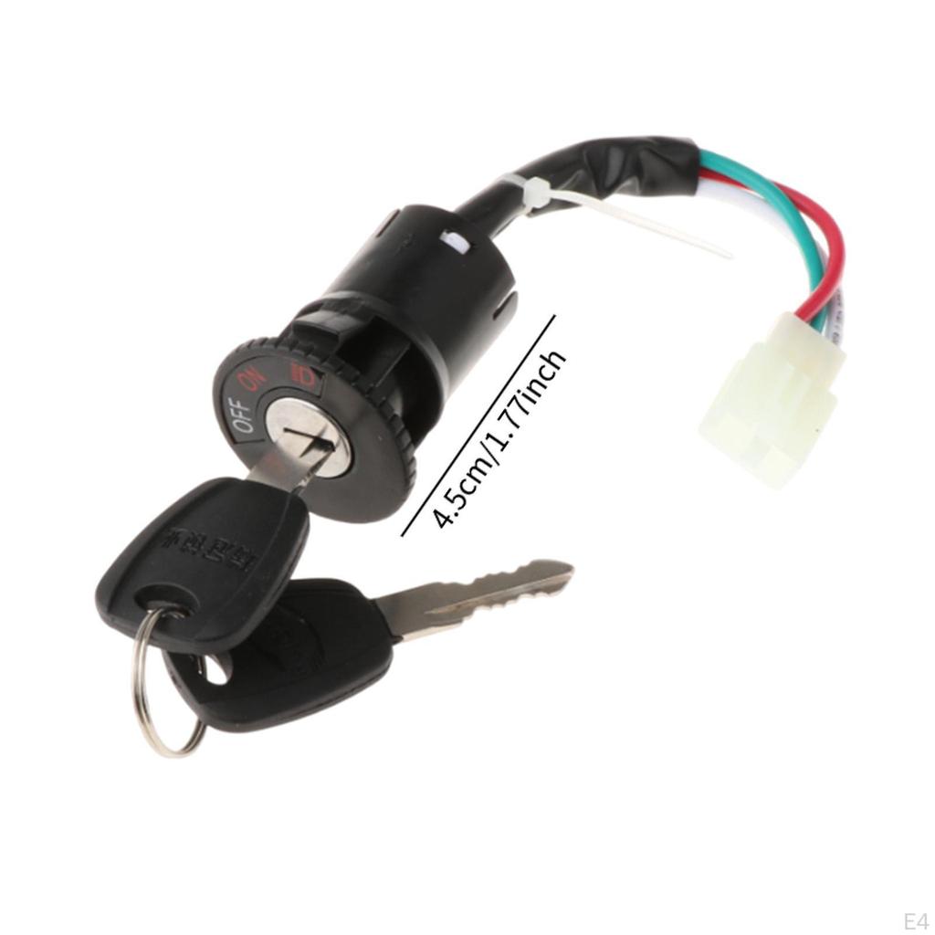 Электровелосипед Блокировка питания на выключателе зажигания Блокировка ключа зажигания