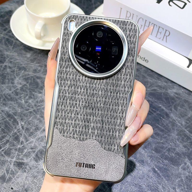 Для VIVO X300 Ultra Чехол Жесткий ПУ Магнитный Беспроводная Зарядка Защитная Задняя Крышка Для VIVO X300S X300 Pro Чехол для Телефона