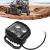 6-дюймовый светодиодный рабочий свет для внедорожного бампера Wrangler и прожектора на А-стойке со стробоскопом и дневным ходовым огнем.