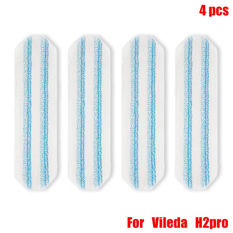Сменные насадки для швабры Vileda H2prO / 0-Cedar H2prO, плоские, из микрофибры, моющиеся, многоразовые, аксессуары для головки плоской швабры