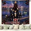 TOKYO REVENGERS Wall Tapestry Aesthetic Wall Hanging Printed Fabric Blanket Decorative Tapestries for Bedroom Living Room Home Decor
