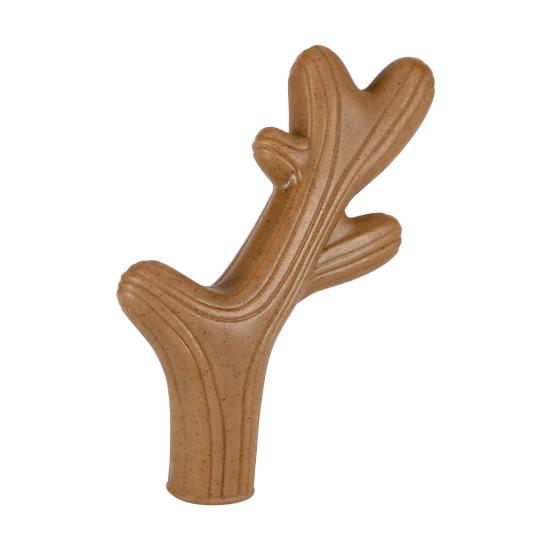 Неразрушимая игрушка для собак, агрессивных любителей жевать, жесткая жевательная игрушка со вкусом говядины, нейлоновая игрушка для чистки зубов в форме животного для средних и крупных собак