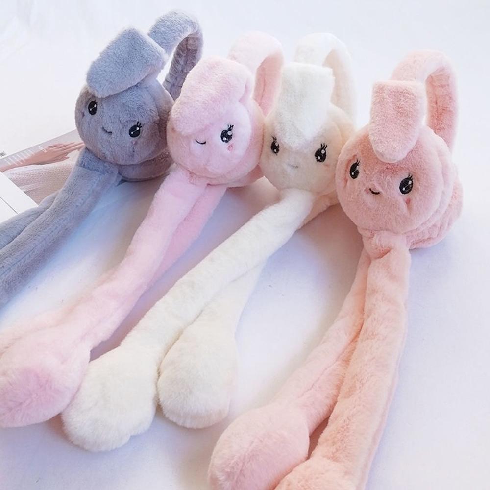 Шапки Moving Rabbit Eararmuffs Ear Protection Ear Warmers Winter Plush Ear Muffs