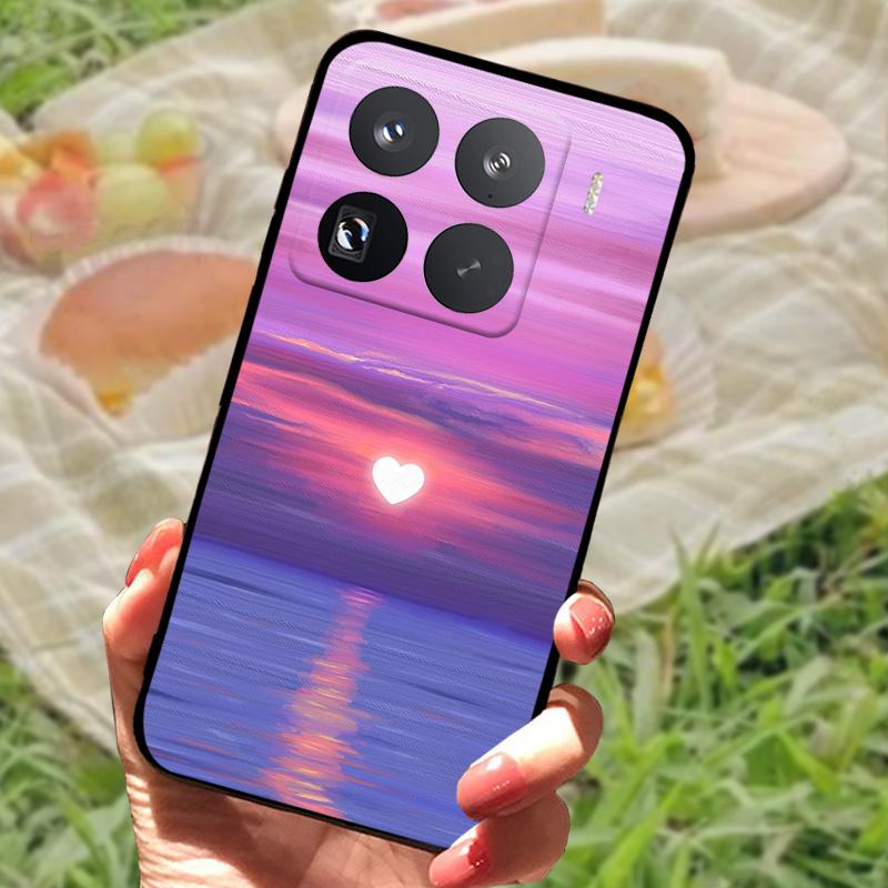 Чехол для Xiaomi 15 Pro Силиконовый ТПУ Ударопрочный Мягкий Бампер Чехол для Xiaomi Mi 15 Pro Coque 2410DPN6CC Защитный Fundas