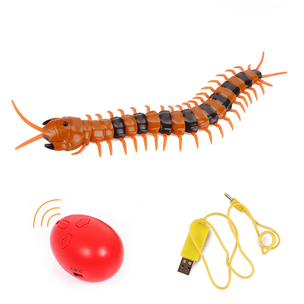 Infrared USB Remote Control Centipede Electric Children’s Halloween Jewelry