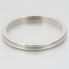 Used CARTIER Ring Classic Wedding EU#55.5 56 Pt950Platinum 3.7g Platinum Jewelry