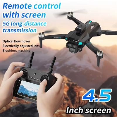 Профессиональный дрон M22 MAX HD 4k с двумя камерами, бесщеточный, с функцией обхода препятствий, складной мини-квадрокоптер с функцией WIFI FPV для аэрофотосъемки, детская игрушка в подарок