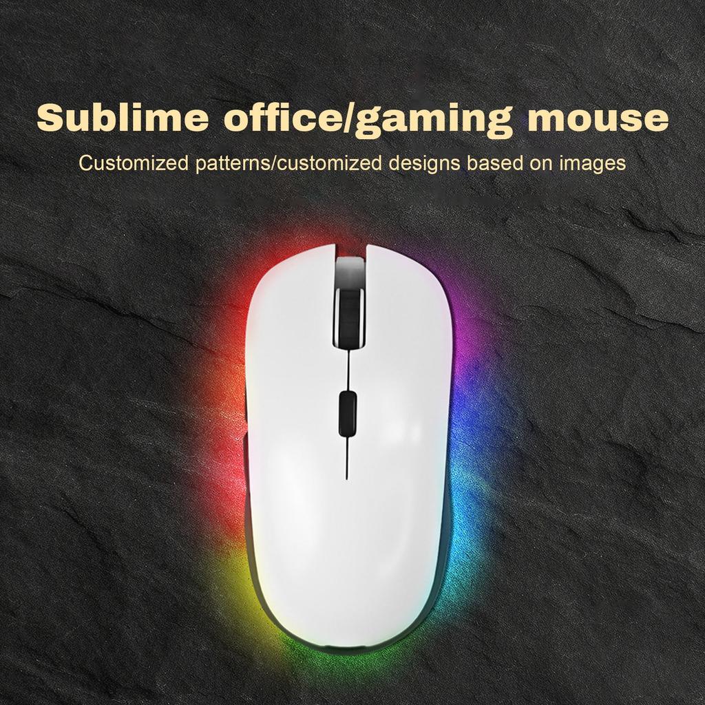 Персонализированная беспроводная мышь с термотрансферной печатью
